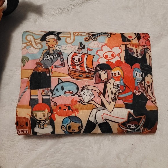 Tokidoki Crossbody Bag Purse & Pouch Pirate Girl - Picture 7 of 11